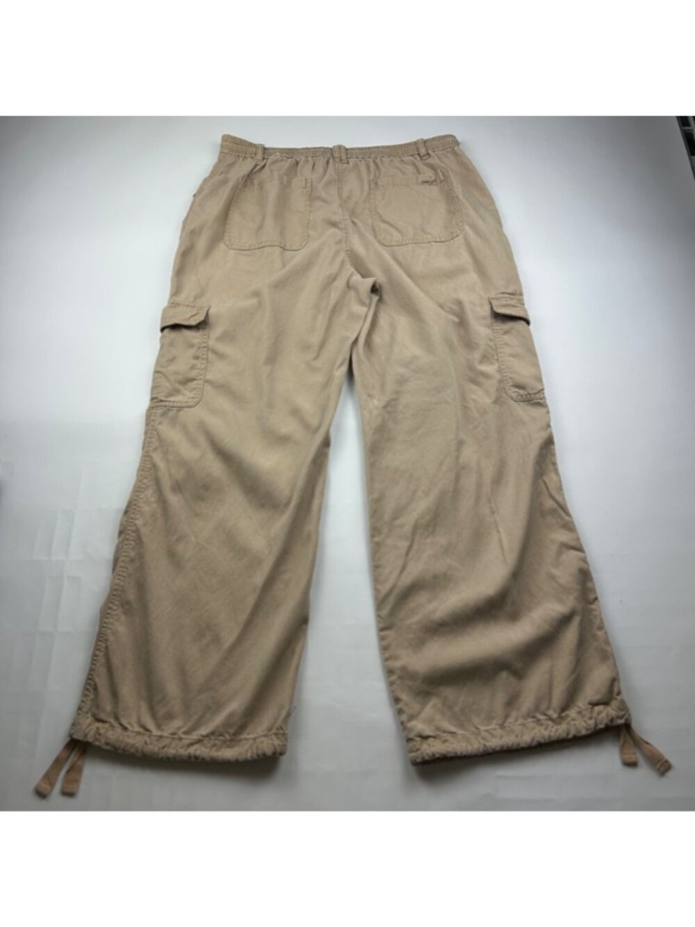 Wild Fable Dark Khaki Canvas Cargo Parachut Pant L - Picture 5 of 7